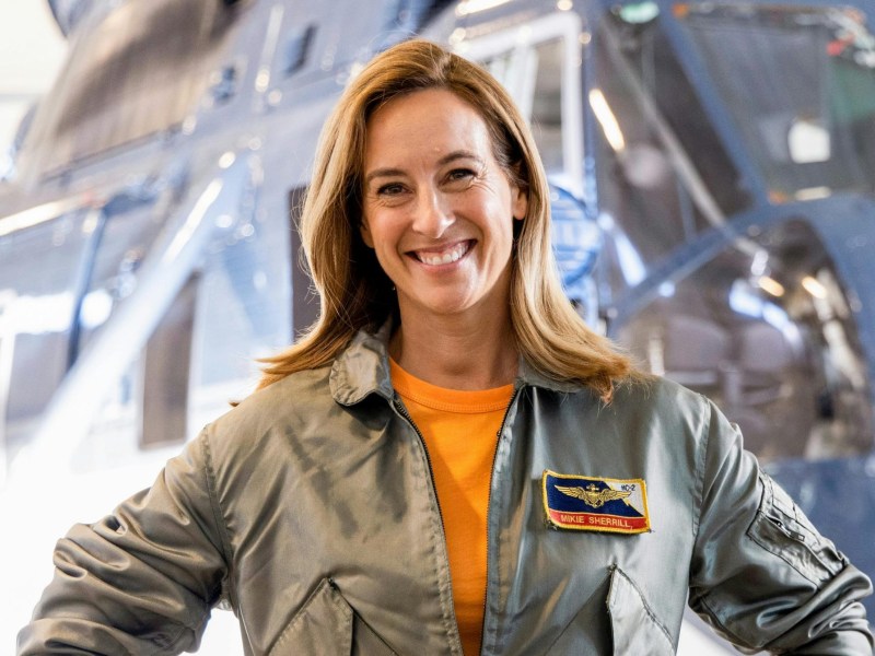 Turbulent Descent: Mikie Sherrill, a former Navy helicopter pilot and federal prosecutor, is favored to become New Jersey’s next governor—but even skilled pilots can face rough landings in the Garden State.