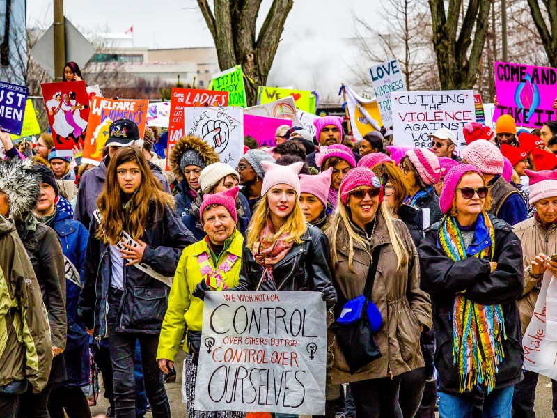 Women's March protest