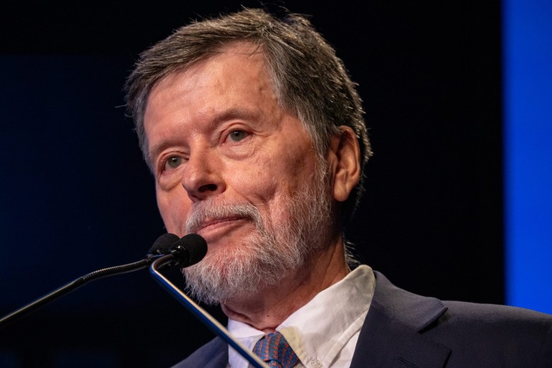 Ken Burns, the filmmaker behind the new PBS documentary series The American Revolution speaks at the Tenth Annual Critics Choice Documentary Awards at the Edison Ballroom in New York, NY on November 9, 2025