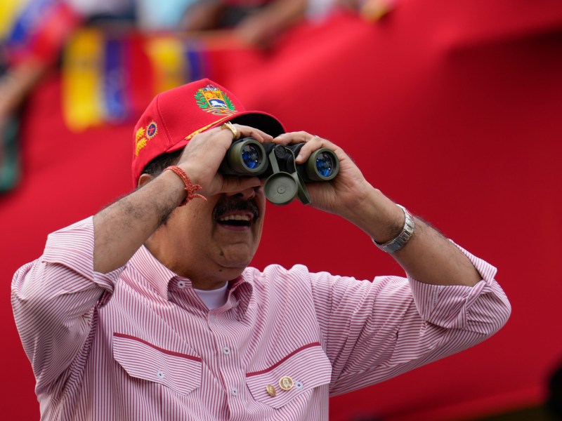 Looking for the threat Trump claims: Maduro watches from afar while Trump’s drug-war theatrics kill unarmed boaters and excuse actual traffickers.