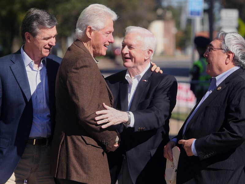 Bill Clinton and Jim Hunt had much in common as moderate southern Democratic governors in a conservative age. They were competitive but also friends.