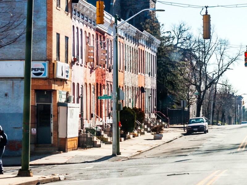Inner city streets - Baltimore, MD
