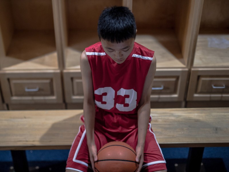 Boys high school basketball team: