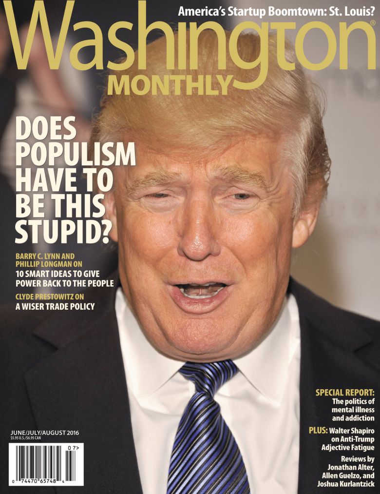 June/July/August 2016 Cover