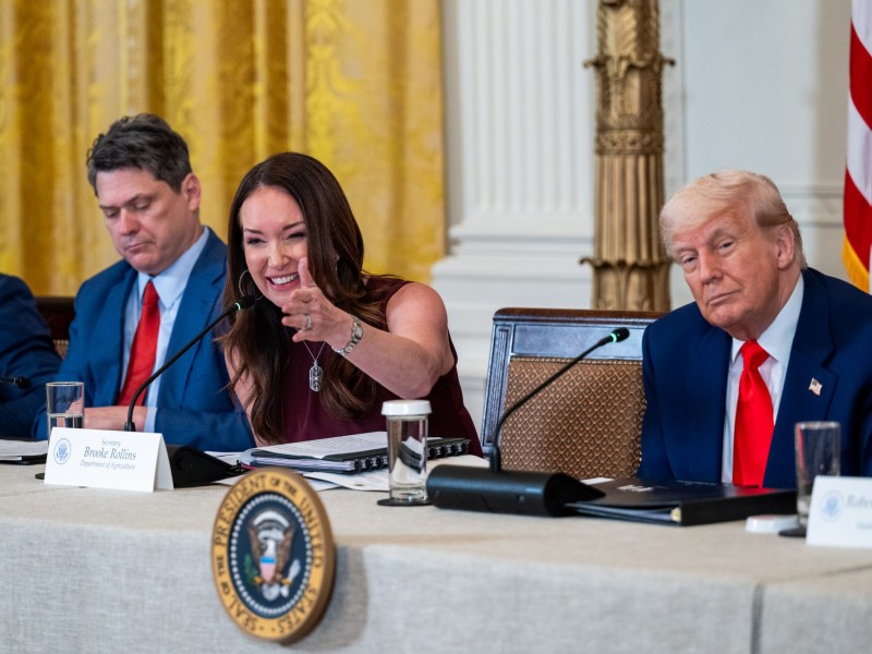 Oh, SNAP. The president and Agriculture Secretary Brooke Rollins back in May before the looming end of SNAP benefits.