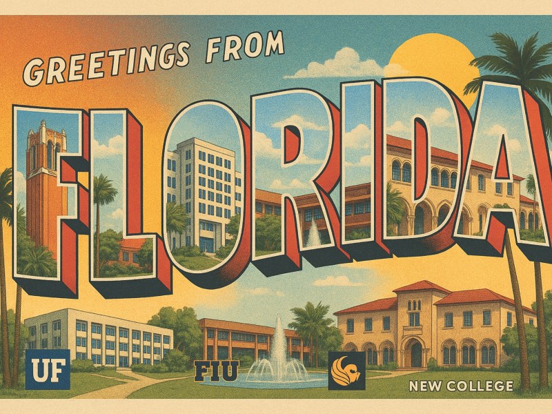 Postcard from FL: Florida's colleges and universities are in the top tier of the Washington Monthly’s rankings thanks to strong public governance.